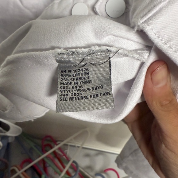 Tractr women’s Jean jacket white size small new - Picture 5 of 5